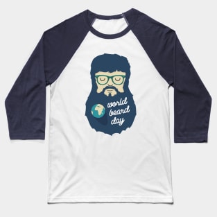 World Beard Day Baseball T-Shirt